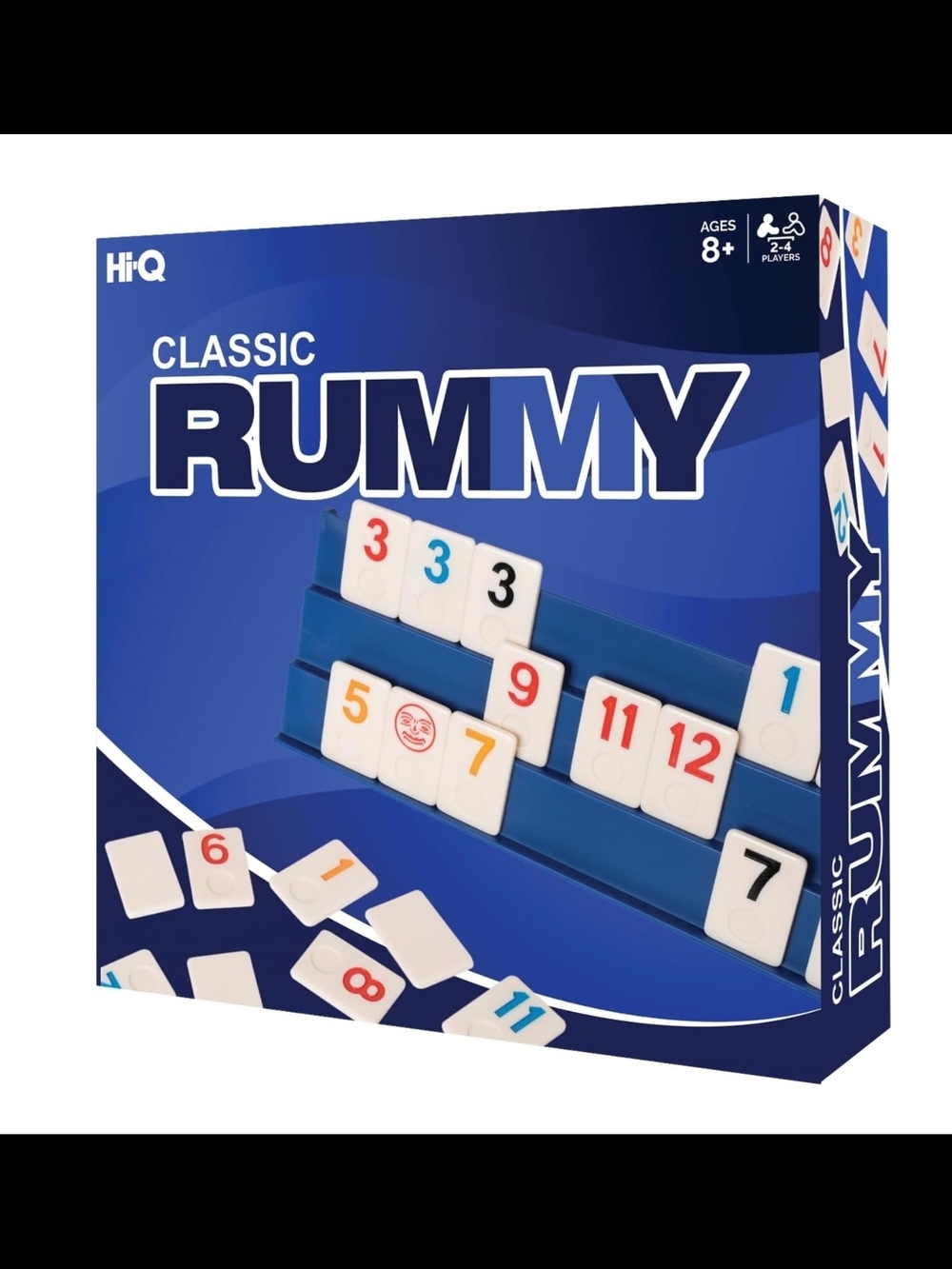 Classic Rummy Board Game - Blue